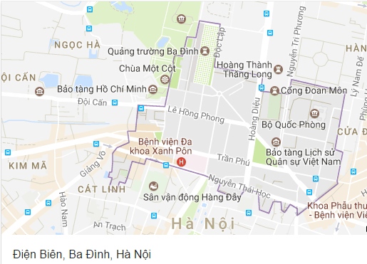 Phường Điện Biên, Quận Ba Đình, Hà Nội